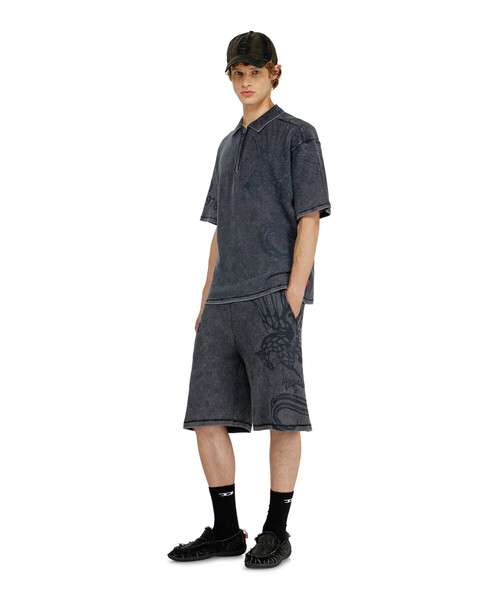 DIESEL（ディーゼル）の「メンズ ポロシャツ T-ERRY-ZIP（ポロシャツ・メンズ・ブラック系その他・X-LARGE/MEDIUM/SMALL/LARGE）」の7枚目の写真