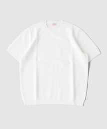 EDIFICE（エディフィス）の「fursac (フルサック)  Knit Tシャツ（Tシャツ/カットソー）」