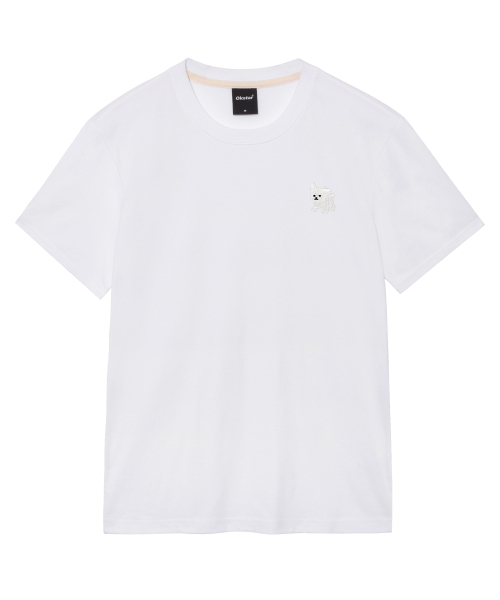OKSTAR(オクスター)の「マルチーズ刺繍半袖(Tシャツ/カットソー・レディース・グレー/ライトグレー/ダークブルー/ダークグリーン/ライトベージュ/カーキ/クリーム/ホワイト/ダークグレー/ネイビー/ブラック・2XL/LARGE/X-LARGE/3XL/MEDIUM/SMALL/4XL)」の22枚目の写真