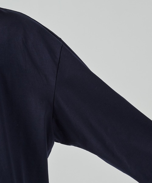 N.HOOLYWOOD(N.ハリウッド)の「【N.HOOLYWOOD】2251-BL09-022 BLOUSON(ノーカラージャケット・メンズ・ライトグレー/ネイビー/ブラック・38)」の16枚目の写真