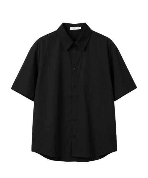UNDEROFF(アンダーオフ)の「オーバーサイズCNポケット半袖シャツブラック(シャツ/ブラウス・メンズ・ブラック・LARGE/X-LARGE/MEDIUM)」の3枚目の写真