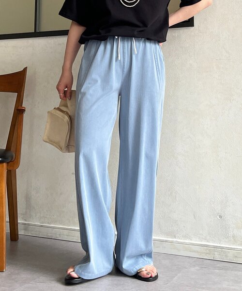 un dix cors（アンディコール）の「カットデニムパンツ（その他パンツ・レディース・グレー/ブルー・FREE）」の11枚目の写真