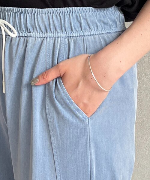 un dix cors（アンディコール）の「カットデニムパンツ（その他パンツ・レディース・グレー/ブルー・FREE）」の17枚目の写真