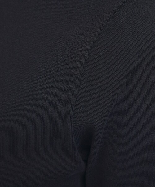 qualite(カリテ)の「【コットン100%】サイロプレミアムフライスTシャツ(Tシャツ/カットソー・レディース・オフホワイト/ブラウン/ブラック/オレンジ系その他・フリー)」の13枚目の写真