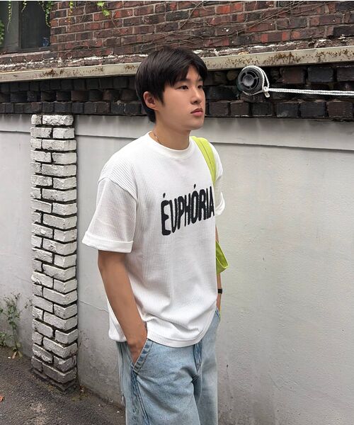 INEXCIS（イネクシス）の「ユーポワッフルTシャツ (ホワイト)（Tシャツ/カットソー・メンズ・その他・FREE）」の7枚目の写真