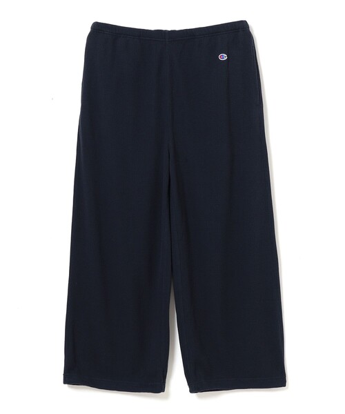 Champion(チャンピオン)の「【別注】Champion / サーマル パンツ(スウェットパンツ・メンズ・ブラック/ネイビー・SMALL/X-LARGE/LARGE/MEDIUM)」の1枚目の写真