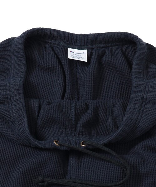 Champion(チャンピオン)の「【別注】Champion / サーマル パンツ(スウェットパンツ・メンズ・ブラック/ネイビー・SMALL/X-LARGE/LARGE/MEDIUM)」の7枚目の写真