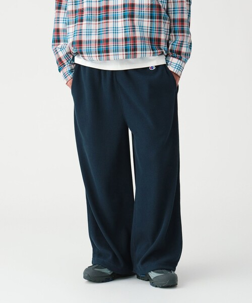 Champion(チャンピオン)の「【別注】Champion / サーマル パンツ(スウェットパンツ・メンズ・ブラック/ネイビー・SMALL/X-LARGE/LARGE/MEDIUM)」の15枚目の写真