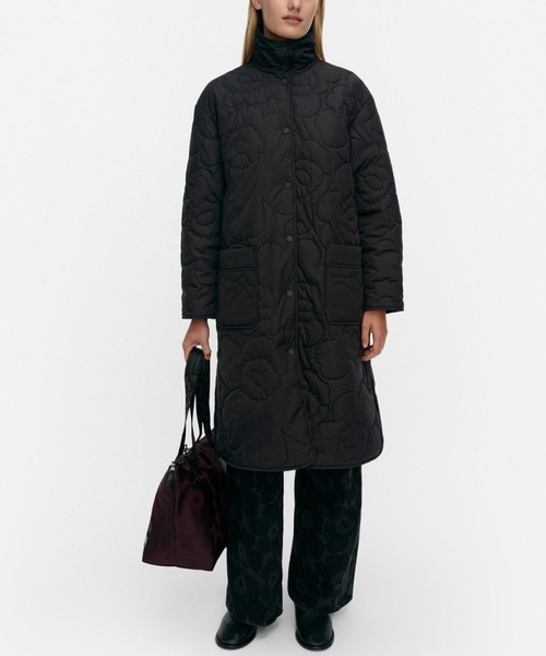 marimekko(マリメッコ)の「【バナー掲載特典付】Kolppi Piirto Unikko / coat(ダウンジャケット/コート・レディース・ブラック・LARGE/MEDIUM/SMALL/X-SMALL/XX-SMALL)」の14枚目の写真
