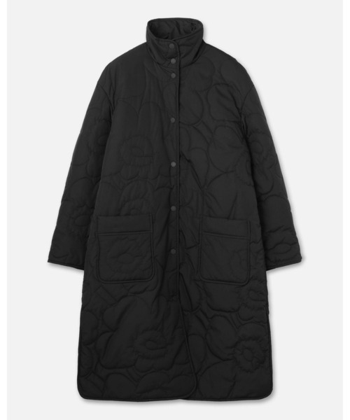 marimekko(マリメッコ)の「【バナー掲載特典付】Kolppi Piirto Unikko / coat(ダウンジャケット/コート・レディース・ブラック・LARGE/MEDIUM/SMALL/X-SMALL/XX-SMALL)」の6枚目の写真