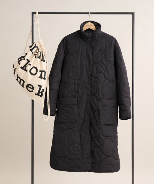 marimekko(マリメッコ)の「【バナー掲載特典付】Kolppi Piirto Unikko / coat(ダウンジャケット/コート・レディース・ブラック・LARGE/MEDIUM/SMALL/X-SMALL/XX-SMALL)」の13枚目の写真