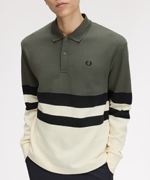 Colour Block Collared Sweatshirt/カラーブロックカラードスウェット