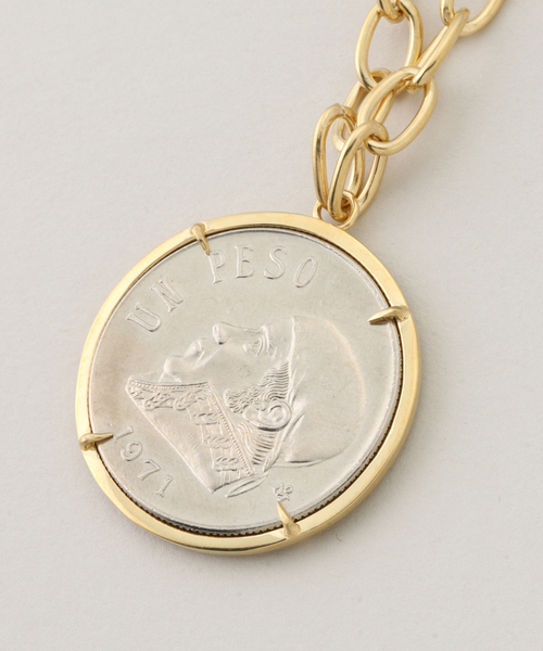 Gabriela Artigas(ガブリエラアルティガス)の「【GABRIELA ARTIGAS】Vintage Mexican Peso Necklace(ネックレス・レディース・ゴールド・FREE)」の2枚目の写真