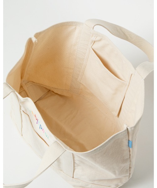 APPLEBUM(アップルバム)の「“Computer-Logo” Totebag(トートバッグ・メンズ・ナチュラル・FREE)」の6枚目の写真