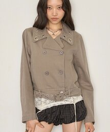 WHO'S WHO gallery | 【新色追加】【WEB限定】アイレットショートPジャケット(その他アウター)