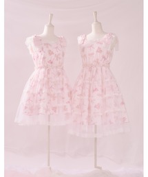 Love Ribbon tulle one piece