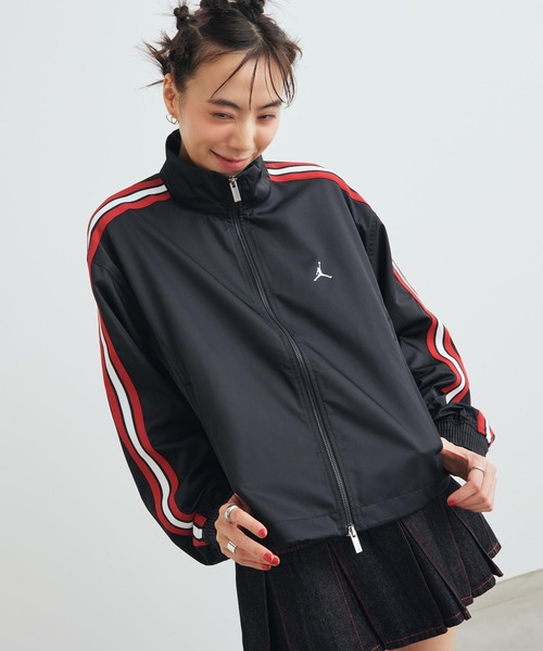 JORDAN BRAND(ジョーダンブランド)の「ジョーダン ブルックリン ウィメンズ トラックジャケット / Jordan Brooklyn Women's Track Jacket IM6842-010 Black(ブルゾン・レディース・ブラック・XS/XL/S/M/L)」の3枚目の写真