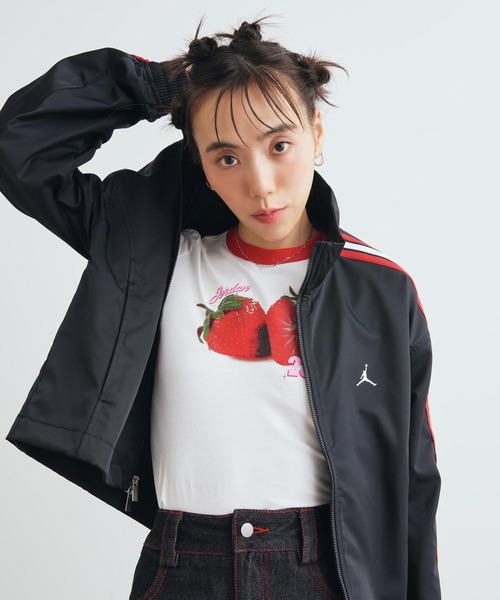 JORDAN BRAND(ジョーダンブランド)の「ジョーダン ブルックリン ウィメンズ トラックジャケット / Jordan Brooklyn Women's Track Jacket IM6842-010 Black(ブルゾン・レディース・ブラック・XS/XL/S/M/L)」の8枚目の写真