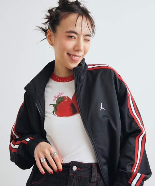 JORDAN BRAND(ジョーダンブランド)の「ジョーダン ブルックリン ウィメンズ トラックジャケット / Jordan Brooklyn Women's Track Jacket IM6842-010 Black(ブルゾン・レディース・ブラック・XS/XL/S/M/L)」の9枚目の写真