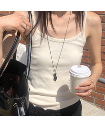 DENU（デヌ）の「Brown Agate Calabash necklace [Brown]（ネックレス）」