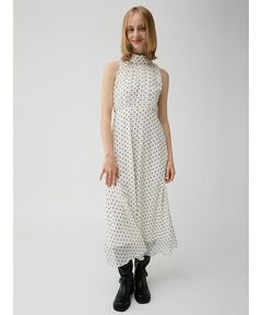 ハートフロッキーティアードチュールワンピース（ワンピース）｜Suyunn