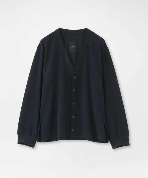 LOVELESS(ラブレス)の「コードピケ2WAYストレッチカーディガン(カーディガン/ボレロ・メンズ・ブラック/ネイビー/グリーン系その他3・L/M)」の3枚目の写真