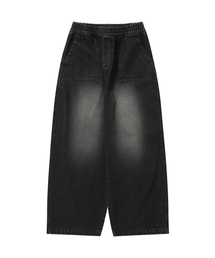 STENDS（ステンズ）の「[M~4XL] フェティグバンディングデニムパンツ_ブラック（デニムパンツ）」