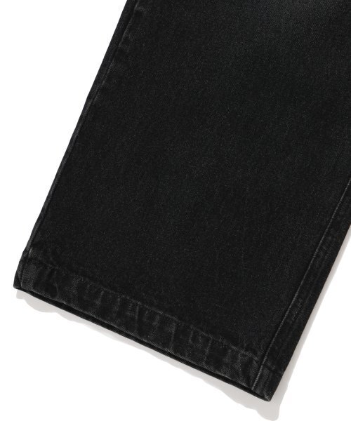 STENDS（ステンズ）の「[M~4XL] フェティグバンディングデニムパンツ_ブラック（デニムパンツ・レディース・その他・XXXX-LARGE/XX-LARGE/XXX-LARGE/MEDIUM/LARGE）」の8枚目の写真