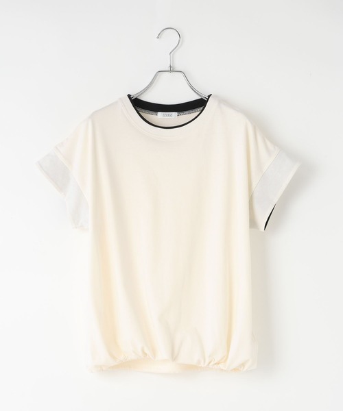 LOWRYS FARM(ローリーズファーム)の「ハイショクドロストSS 1054068(Tシャツ/カットソー・レディース・ブラウン/ブラック/アイボリー・FREE)」の10枚目の写真