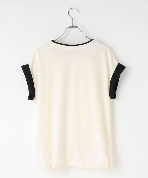 LOWRYS FARM(ローリーズファーム)の「ハイショクドロストSS 1054068(Tシャツ/カットソー・レディース・ブラウン/ブラック/アイボリー・FREE)」の11枚目の写真