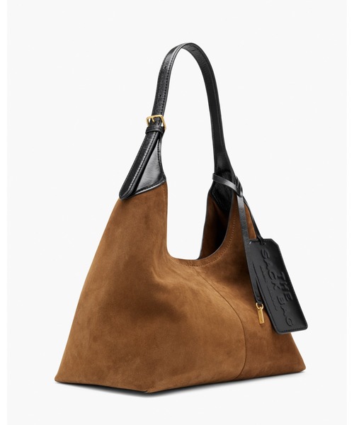 MARC JACOBS(マークジェイコブス)の「THE BELTED SUEDE SACK BAG/ザ ベルテッド スエード サック バッグ(ショルダーバッグ・レディース・ブラウン・ONE SIZE)」の5枚目の写真