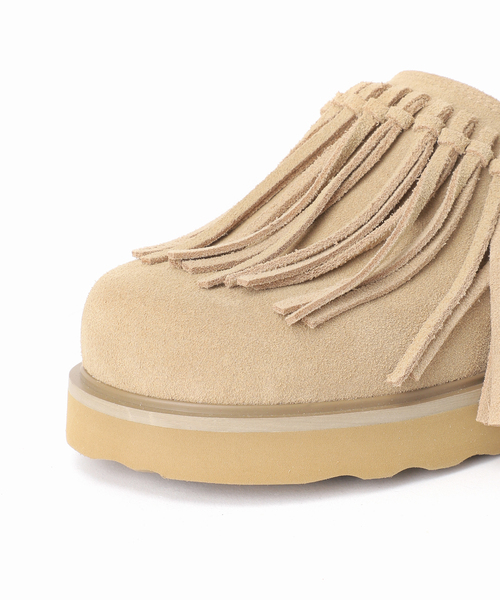 MOHI（モヒ）の「MOHI/ モヒ FRINGE クロッグ（その他シューズ・レディース・キャメル/ベージュ・23cm/24.5cm/24cm/23.5cm）」の20枚目の写真