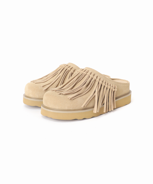 MOHI（モヒ）の「MOHI/ モヒ FRINGE クロッグ（その他シューズ・レディース・キャメル/ベージュ・23cm/24.5cm/24cm/23.5cm）」の22枚目の写真