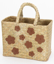 toca × FREAK'S STORE/トーカ 別注 レザーパッチバッグ/フラワーかごバッグ