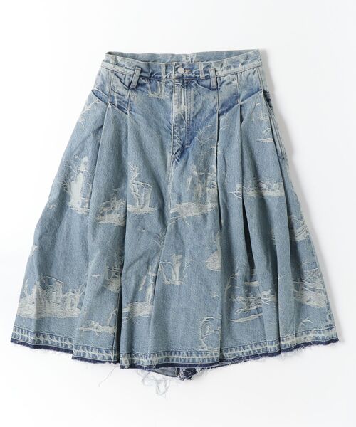 SHINYAKOZUKA(シンヤコヅカ)の「【SHINYAKOZUKA】 WASHED CITY SCOTTISH(デニムパンツ・メンズ・ライトブルー・SMALL/MEDIUM)」の1枚目の写真