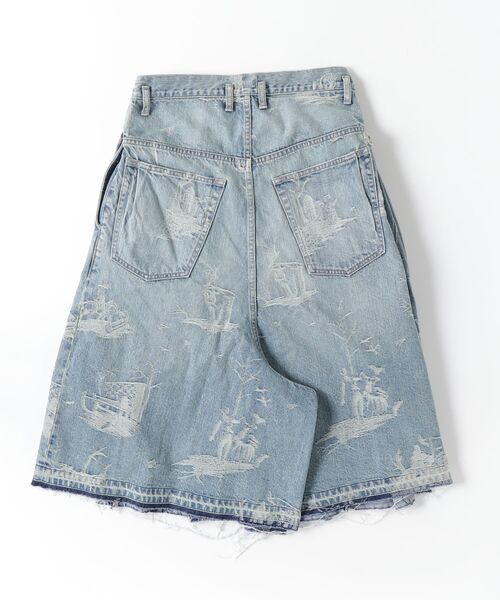 SHINYAKOZUKA(シンヤコヅカ)の「【SHINYAKOZUKA】 WASHED CITY SCOTTISH(デニムパンツ・メンズ・ライトブルー・SMALL/MEDIUM)」の2枚目の写真