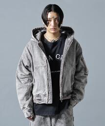 DankeSchon/ダンケシェーン/DAMEGE DUCK HOOD BLOUSON
