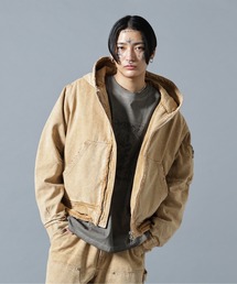 DANKE SCHON | DankeSchon/ダンケシェーン/DAMEGE DUCK HOOD BLOUSON(ブルゾン)