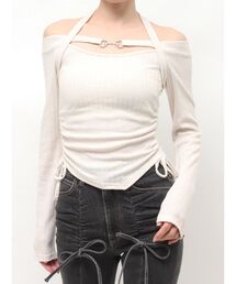 ホルターネックドロストアシメTOP
