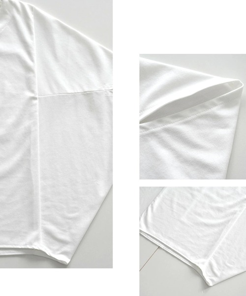 Ehre style(エーレスタイル)の「体型カバーをもっとおしゃれに。大人のお仕事Tシャツ(Tシャツ/カットソー・レディース・ホワイト/チャコールグレー/ブルー・FREE)」の18枚目の写真