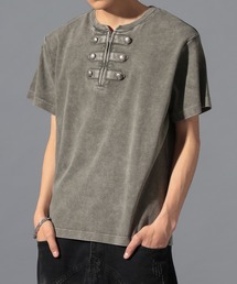 LAND MUSEUM | LAND MUSEUM/ナポレオンヘンリーネックTシャツ(Tシャツ/カットソー)