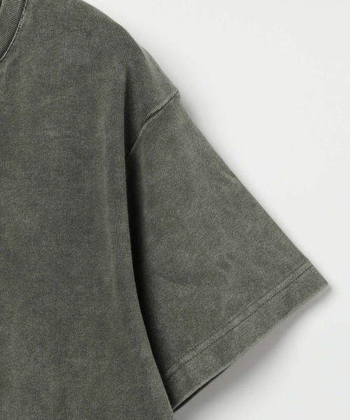 LAND MUSEUM(ランドミュージアム)の「LAND MUSEUM/ナポレオンヘンリーネックTシャツ(Tシャツ/カットソー・メンズ・スモーク/ブラック・LARGE/MEDIUM)」の14枚目の写真