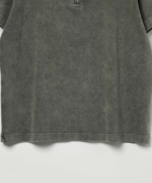 LAND MUSEUM(ランドミュージアム)の「LAND MUSEUM/ナポレオンヘンリーネックTシャツ(Tシャツ/カットソー・メンズ・スモーク/ブラック・LARGE/MEDIUM)」の15枚目の写真