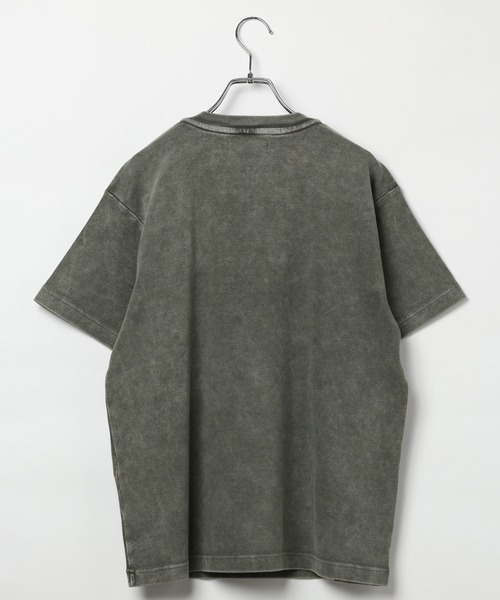 LAND MUSEUM(ランドミュージアム)の「LAND MUSEUM/ナポレオンヘンリーネックTシャツ(Tシャツ/カットソー・メンズ・スモーク/ブラック・LARGE/MEDIUM)」の16枚目の写真
