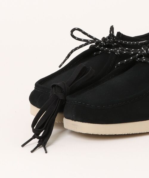 Clarks（クラークス）の「Clarks/クラークス/Wallabee Lite（モカシン/デッキシューズ・メンズ・ブラック・8/9/8.5/9.5/10）」の4枚目の写真