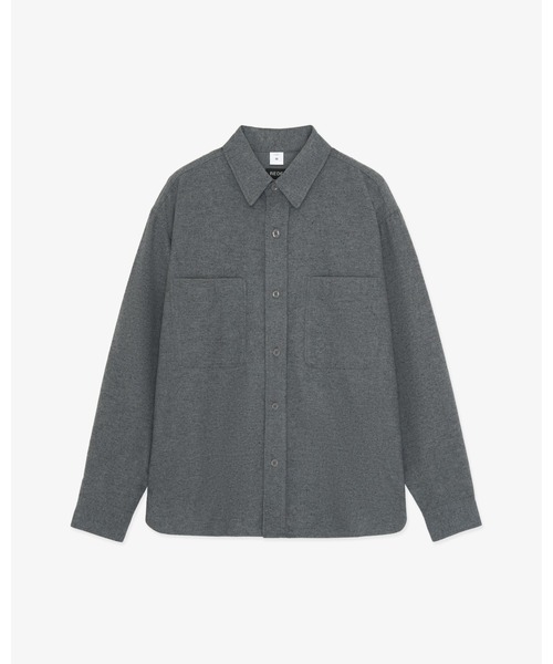 FRONT 11201(フロントワンワントゥーオーワン)の「REDE × BIGMAC Flannel Shirt(シャツ/ブラウス・メンズ・ブラック/グレー/ブラック×グレー・XL/L/M/S)」の3枚目の写真