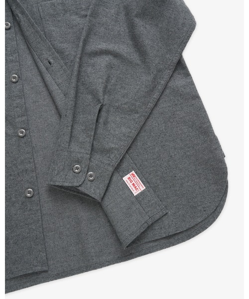 FRONT 11201(フロントワンワントゥーオーワン)の「REDE × BIGMAC Flannel Shirt(シャツ/ブラウス・メンズ・ブラック/グレー/ブラック×グレー・XL/L/M/S)」の12枚目の写真
