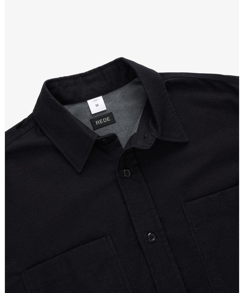 FRONT 11201(フロントワンワントゥーオーワン)の「REDE × BIGMAC Flannel Shirt(シャツ/ブラウス・メンズ・ブラック/グレー/ブラック×グレー・XL/L/M/S)」の5枚目の写真