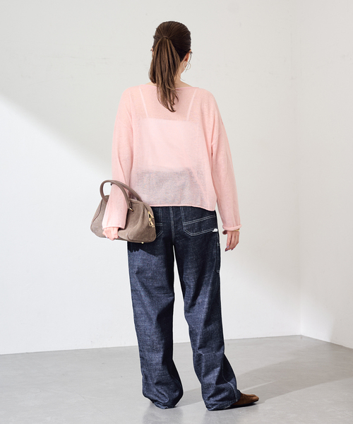 FRAMeWORK(フレームワーク)の「UNION HERCULES/ユニオンヘラクレス MADE work pants ノンウォッシュ(その他パンツ・レディース・ネイビー・MEDIUM/SMALL)」の4枚目の写真