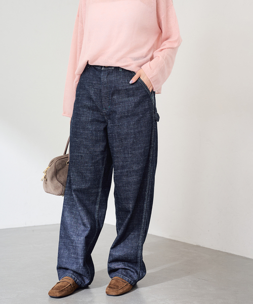 FRAMeWORK(フレームワーク)の「UNION HERCULES/ユニオンヘラクレス MADE work pants ノンウォッシュ(その他パンツ・レディース・ネイビー・MEDIUM/SMALL)」の6枚目の写真